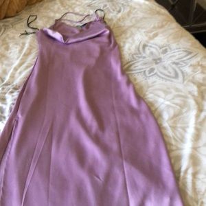 Satin dress